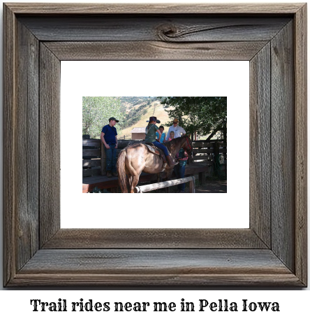 trail rides near me in Pella, Iowa